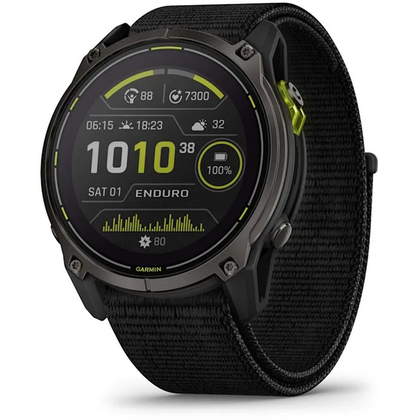 Garmin Enduro 3 51 мм Solar Sapphire смарт часовник, карбоново сив DLC титан