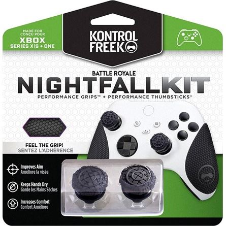 KontrolFreek Nightfall Performance Xbox kontroller borítás fekete (PK-2345-XBX) (PK-2345-XBX)