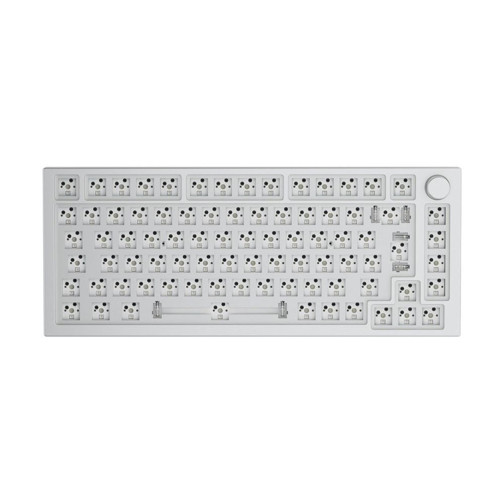 Glorious GMMK TKL Pro billentyűzet alap ISO-kiosztás ezüst (GLO-GMMK-P75-RGB-ISO-W) (GLO-GMMK-P75-RGB-ISO-W)