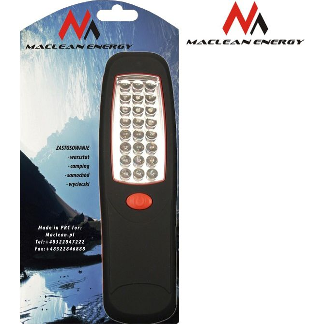 Maclean MCE03 Hordozható LED elemlámpa (mce03)