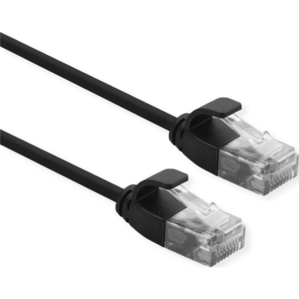 Cablu de retea Roline Negru 0,3M