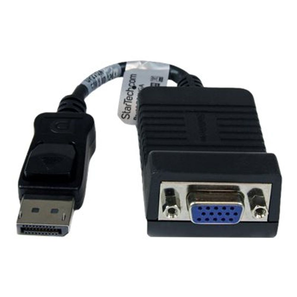 StarTech.com DP2VGA cavo e adattatore video 0,08 m VGA (D-Sub) Nero