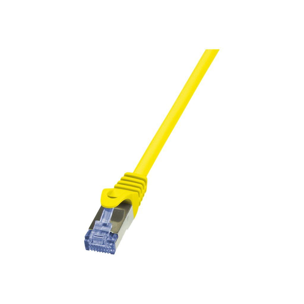 RJ45 0.25m Geel Cat6A S/FTP LogiLink