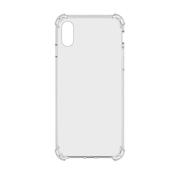 ROAR JELLY ARMOR műanyag telefonvédő (szilikon keret, közepesen ütésálló, légpárnás sarok) ÁTLÁTSZÓ [Apple iPhone XS Max 6.5] (5996457812004)