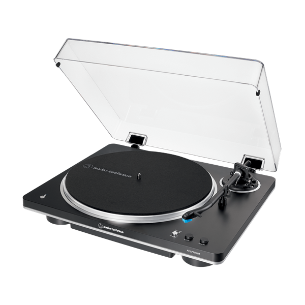 Audio-Technica AT-LP70XBTBS Bakelit Vinyl lemezjátszó - Fekete-Ezüst (AT-LP70XBTBS)