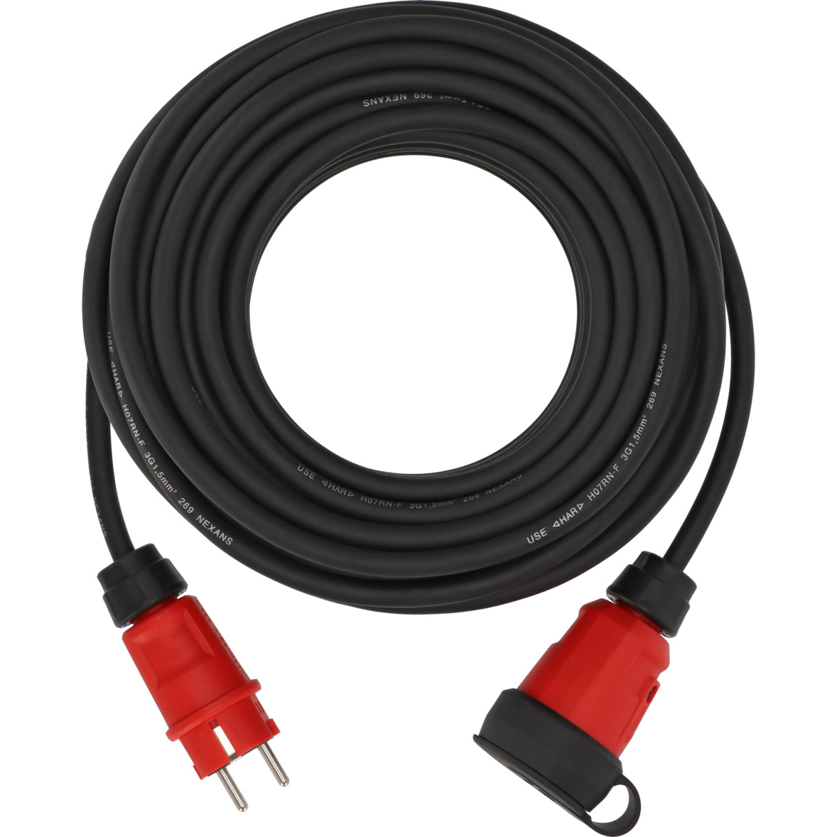 Brennenstuhl 9161250110 Kültéri lengőcsatlakozó hosszabbító 25m (9161250110)