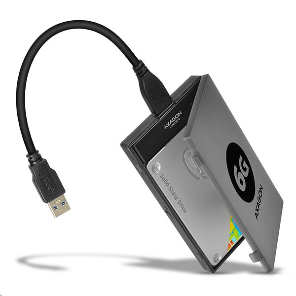 Axagon ADSA-1S6 SLIMPort6 2.5˝ USB 3.0 + Ház (ADSA-1S6)