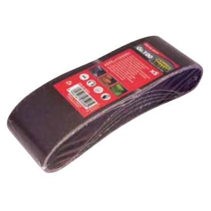  Modeco Pas ścierny bezkońcowy 75x533mm granulacja 80 5szt. - MN-68-463/5