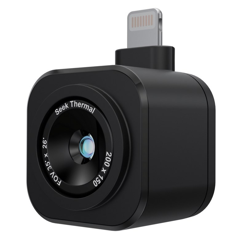 Seek Thermal Nano 200 dla Apple iOS Lightning Mobiltelefon Hőkamera (LW-ABAX)