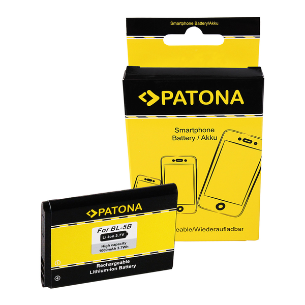 Patona PT3033 Pro Nokia BL-5B / ROLLEI Sportsline 640 Telefon akkumulátor 1000mAh