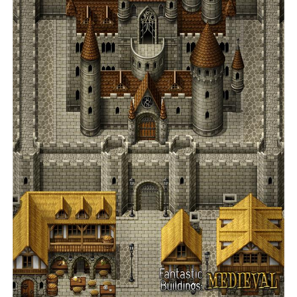 RPG Maker MV - Fantastic Buildings: Medieval