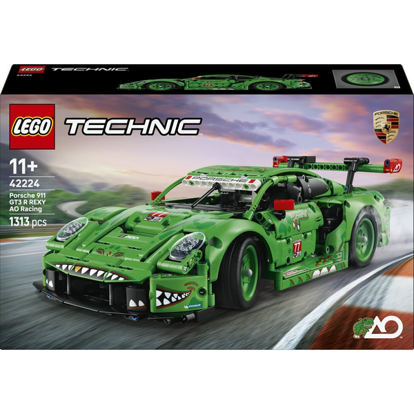 LEGO Technic 42224 Závodné auto Porsche 911 GT3 R REXY AO Racing