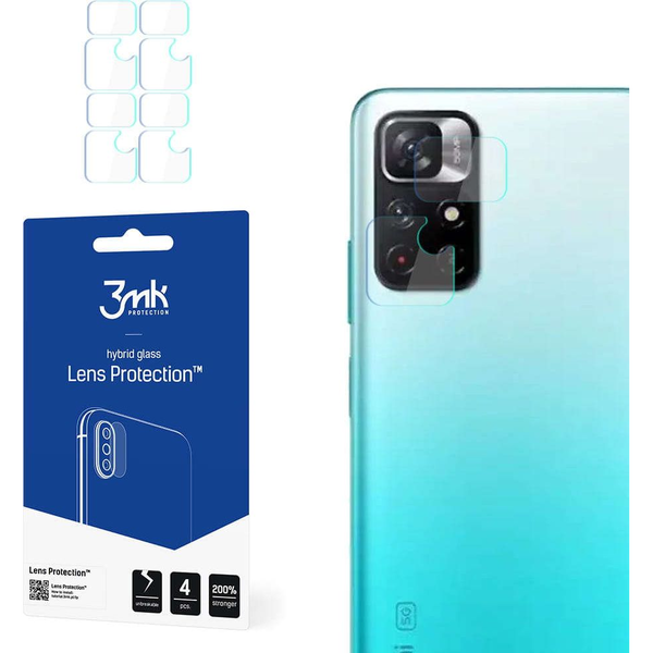 4x Films De Cámara Xiaomi Redmi Note 11 / 11s Flexible 7h Imak Transparente