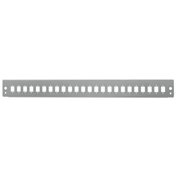 Logilink Fiber Front Panel 24 LC-Duplex or SC-Simplex, light grey