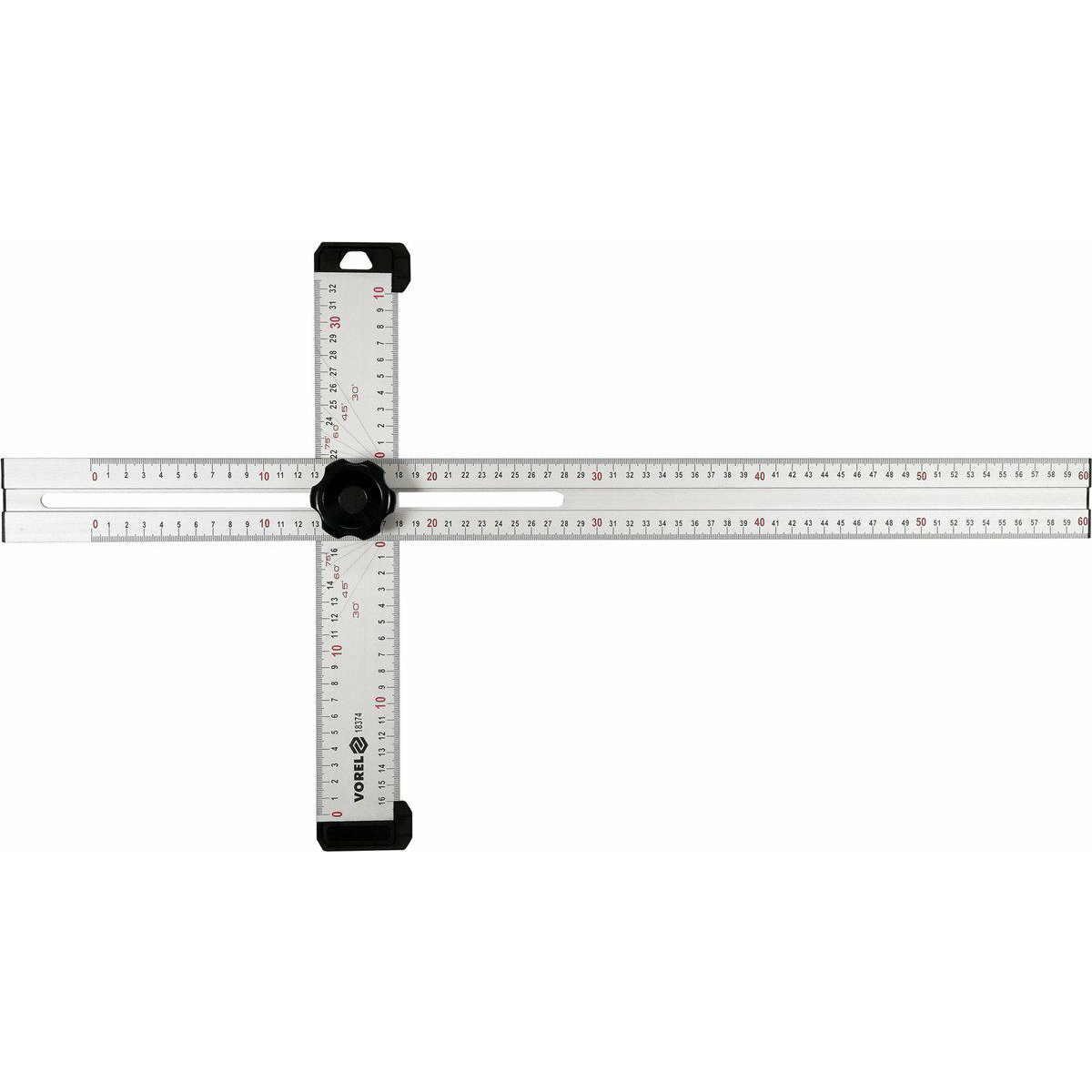 Vorel 18374 Szögvonalzó 600X320mm (18374)