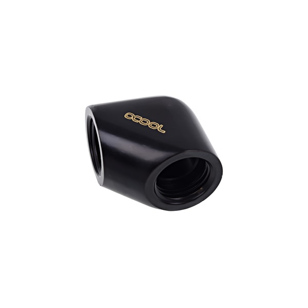 Alphacool Eiszapfen 90° L-csatlakozó G1/4 - Fekete (1011187 / 17258)