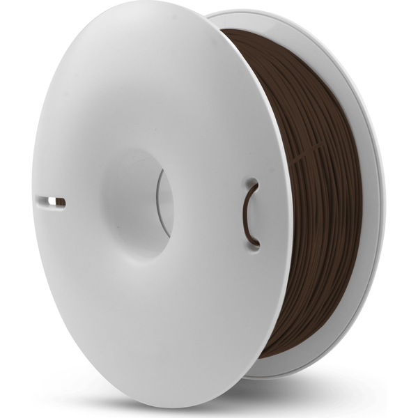 Fiberlogy WOOD-BROWN-175-075 FiberWood 3D nyomtatószál PLA Compound Fa hatású, Könnyen csiszolható, Jó festék tapadás 1.75 mm 750 g Barna 1 db