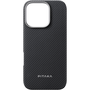 Защитен калъф Pitaka iPhone 16 Pro MagEZ 5 Twill 600D, Черен/Сив
