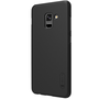 Калъф Samsung A730F Galaxy A8 Plus (2018) с протекторно фолио за екран - Nillkin Frosted Shield, черен
