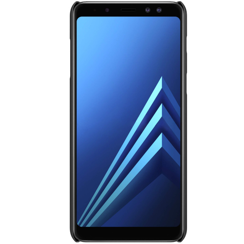 Nillkin Super Frosted Samsung Galaxy A8+ (2018) Hátlap Tok - Fekete (NL152731)