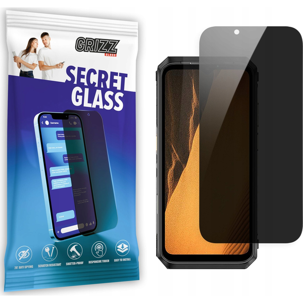  GrizzGlass Szkło prywatyzujące GrizzGlass SecretGlass Ulefone Power Armor 19T