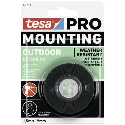Tesa Mounting PRO Outdoor (66751-00000-00) Rögzítő szalag Átlátszó (H x Sz) 1.5 m x 19 mm 1 db (66751-00000-00)