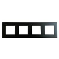 SMARTZILLA moduláris 4-es műanyag keret fekete (2038204) (smart2038204)