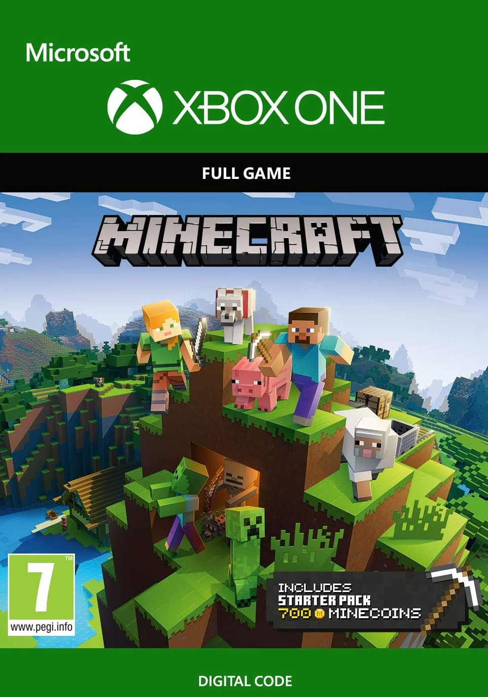 Minecraft Starter Collection (Xbox One - elektronikus játék licensz)