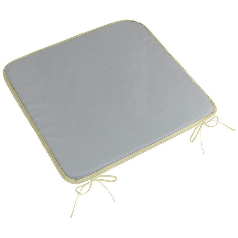 BELLATEX Ülőpárna ADÉLA, 32\302 sima, átlapolt záródás, 40 × 40 uni szürke (13060)