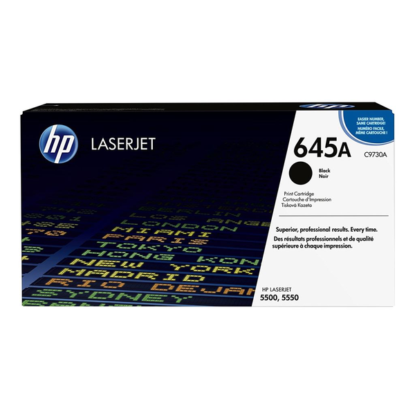 HP 645A черен тонер за LaserJet (C9730A) за 13 000 страници