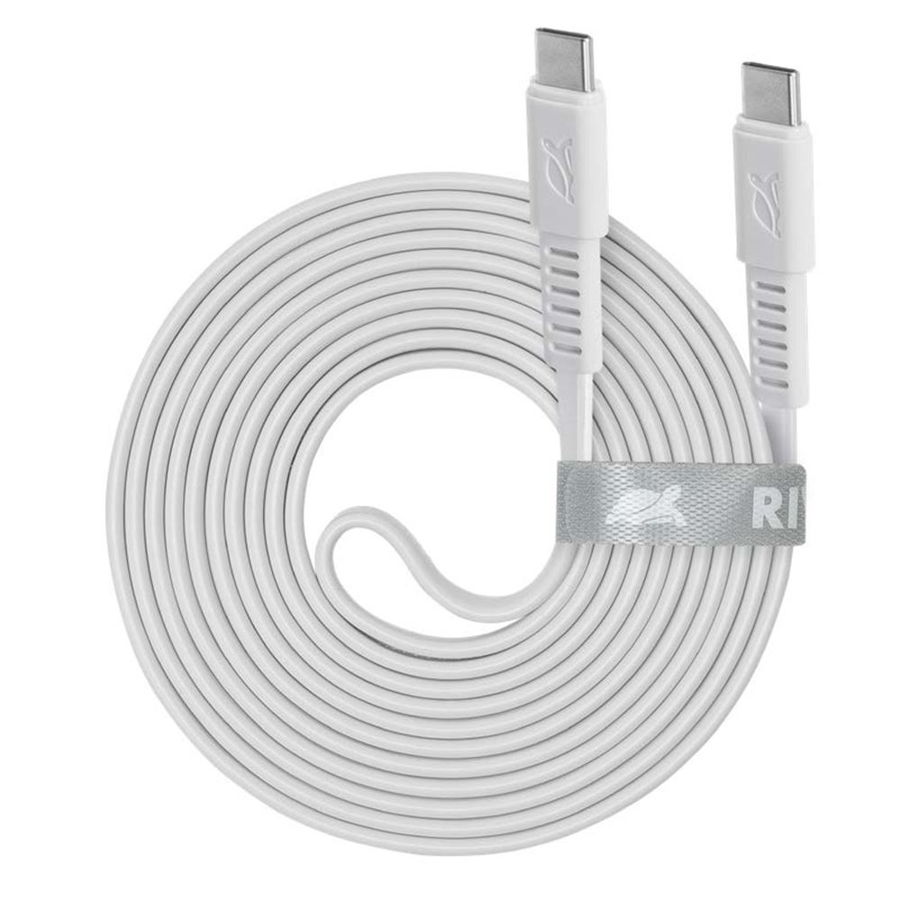 RivaCase Rivapower PS6005 WT21 Type-C - Type-C kábel 2,1m fehér (4260403579626) (4260403579626)