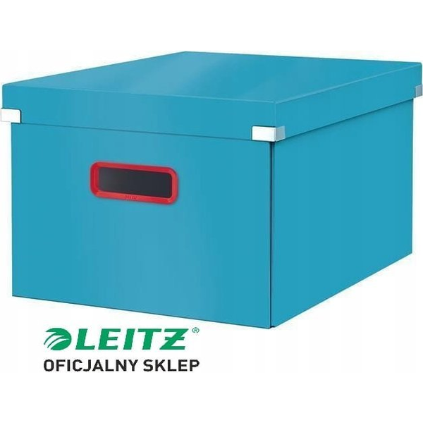 Leitz Click & Store Кутия за съхранение Правоъгълен Фазер, Полипропилен (PP) Син