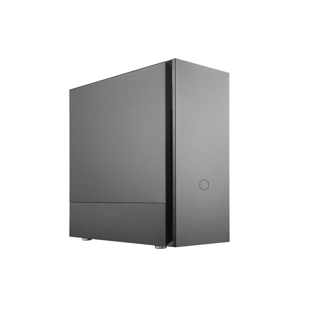 Cooler Master Silencio S600 (Steel) táp nélküli ház fekete (MCS-S600-KN5N-S00) (MCS-S600-KN5N-S00)