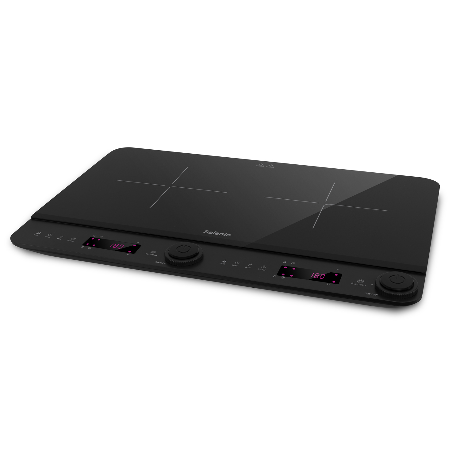 Salente InductPro2 Indukciós főzőlap 1800W - Fekete (INDUCTPRO2)