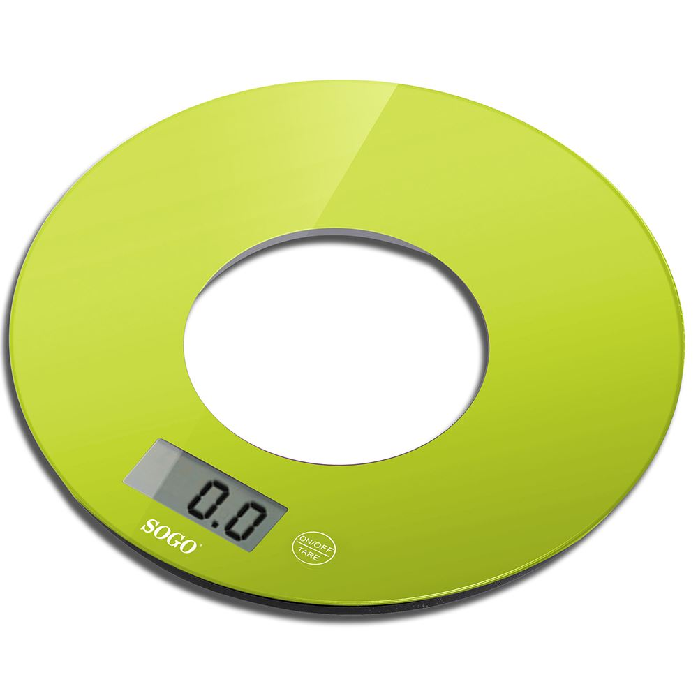 SOGO BAC-SS-3965G Konyhai mérleg 5kg-ig zöld (BAC-SS-3965G)