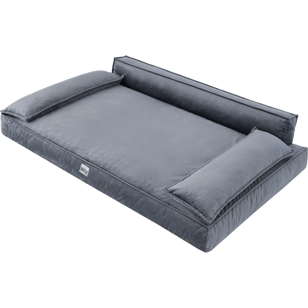 DOGGY LEGOWISKO MISTRZ GRAFIT VELVET