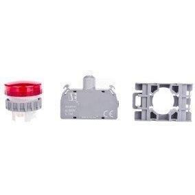 Spamel Lampka sygnalizacyjna 22mm czerwona (SP22-LC-LED-UNIAC/DC)
