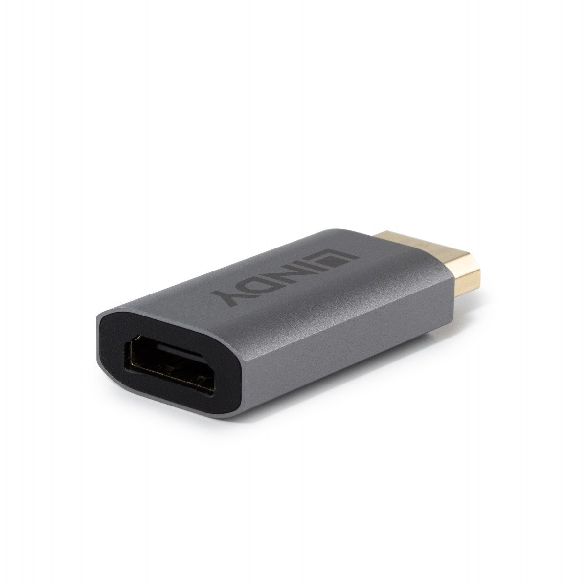 Lindy 41095 káblová redukcia DisplayPort HDMI Type A Šedá