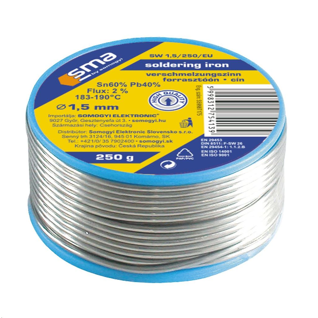 Somogyi Forrasztóón 1,5/250g (SW 1,5/250) (SW 1,5/250)