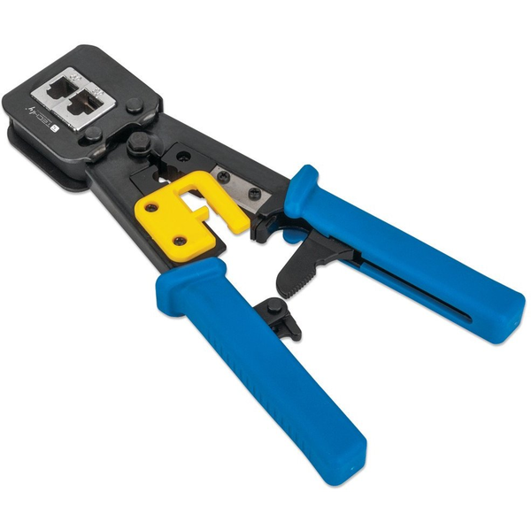 Techly IWP-HT 310UT clește sertizare Instrument multifuncțional Negru, Albastru