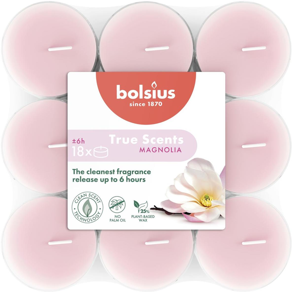 Bolsius Magnolia 358 g, 18 db