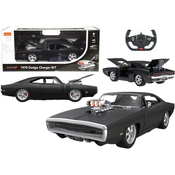 Auto RC 1:16 Zdalnie Sterowany Dodge Charger R/T Otwierane Elementy Czarny Rastar