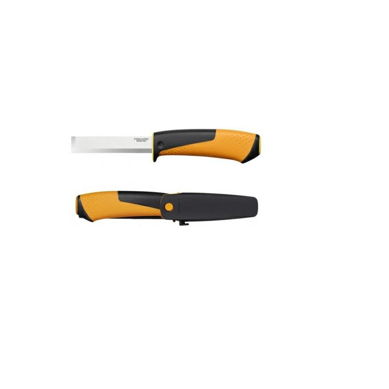 Fiskars 156020 kés, tokba épített élezővel (1023621) (1023621)