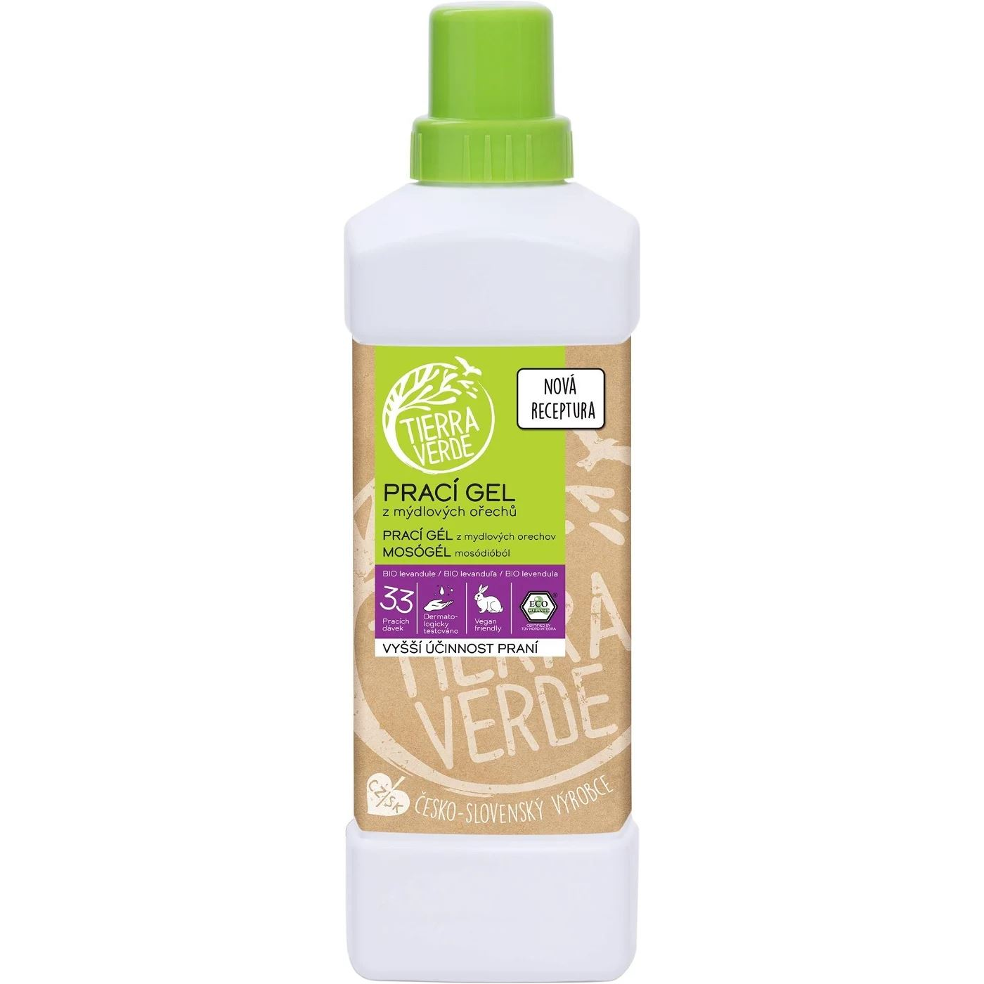 Tierra Verde Levendula mosógél 1L (33 mosás) (8595691816099) (8595691816099)