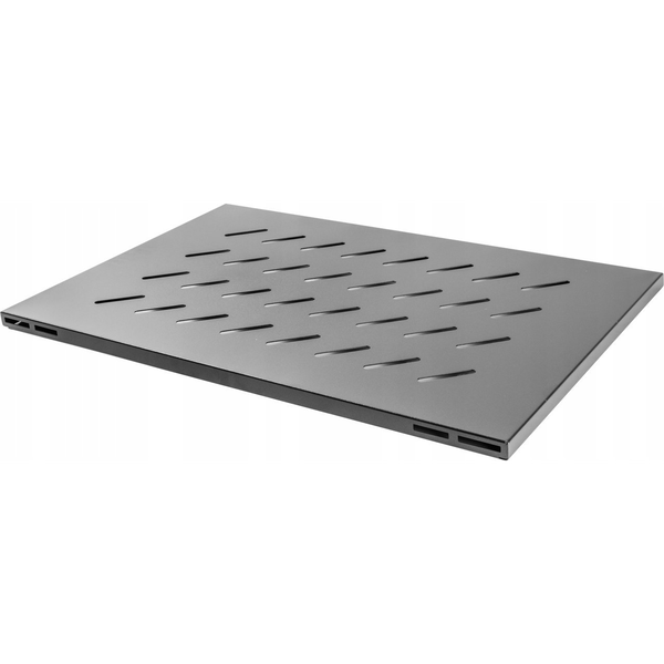 POLICE PRO OPEN RACK 19" 1000 MM ČERNÁ 1U 480.5X780 MM DO 120 KG