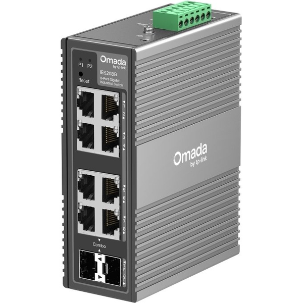 TP-Link Omada IES208G netværksswitch Administreret Gigabit Ethernet (10/100/1000)