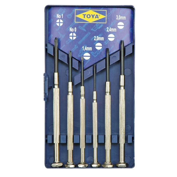 VOREL Órás csavarhúzó készlet, 6 db (64310)