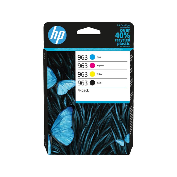 HP 963 4-pack Black/Cyan/Magenta/Yellow Original Ink Cartridges cartușe cu cerneală 5 buc. Negru, Cyan, Magenta, Galben