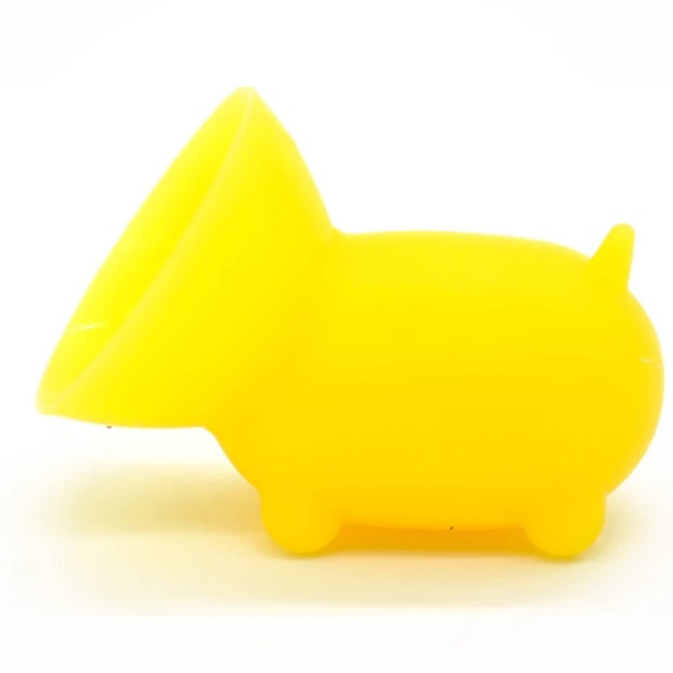 Univerzális asztali tartó, kitámasztó, telefonra tapasztható, sárga (121413)