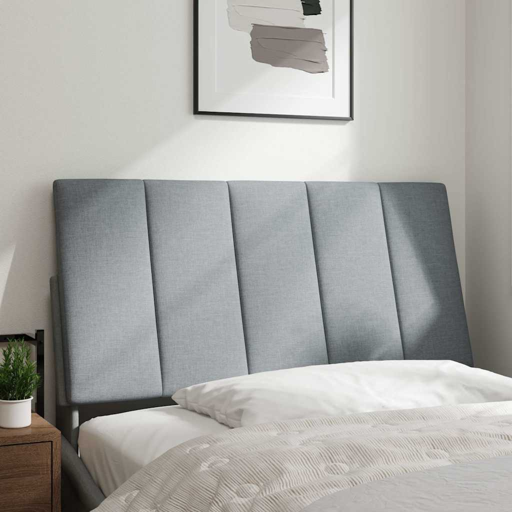 világosszürke szövet fejtámla párna 100 cm (4019149)